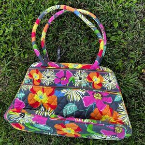 Vera Bradley Jazzy Blooms Toggle Tote